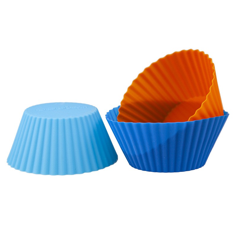 [HÀNG CÓ SẴN] Khuôn cupcake silicon 7cm Dụng Cụ Làm Bánh Khuôn Làm Bánh Bông Lan, Muffin, Thạch, Rau Câu Tiện Lợi