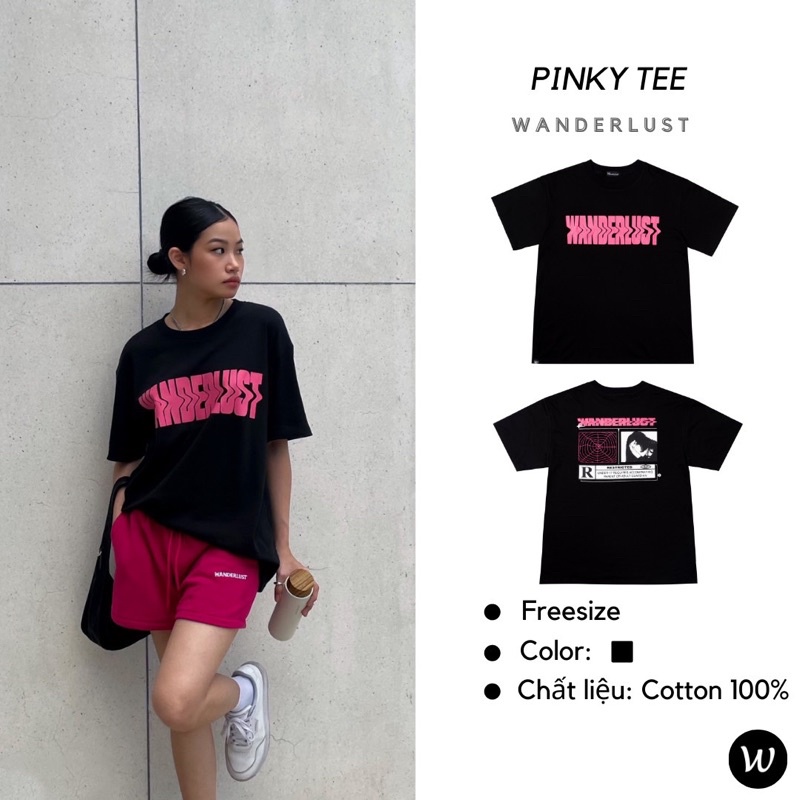 Áo Wanderlust Pinky Tee