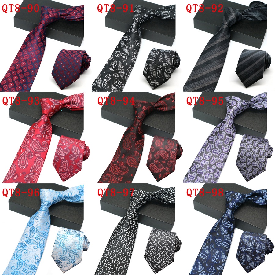 Cà Vạt 8CM Thời Trang Công Sở Lịch Lãm Cho Nam