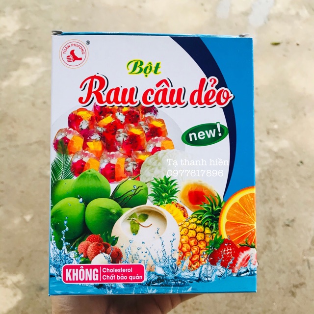 Bột rau câu dẻo 3D con cá