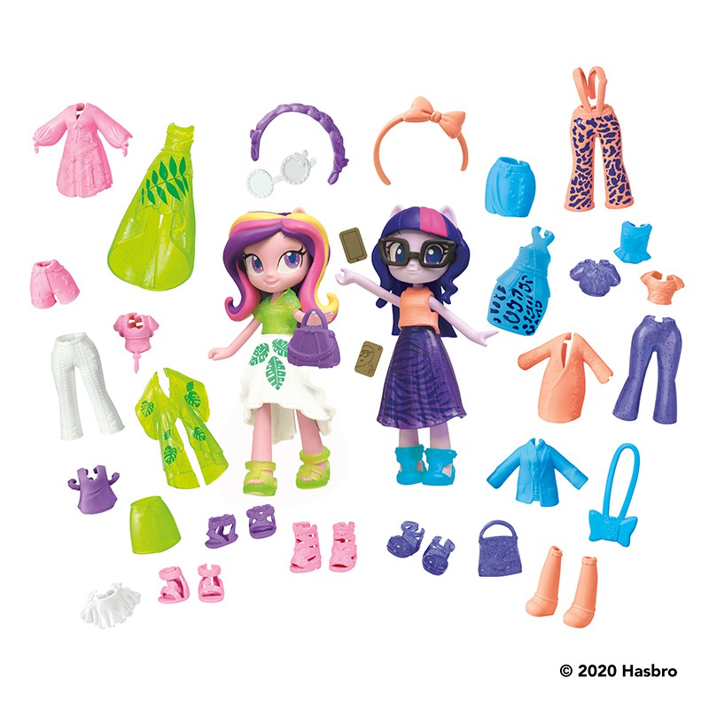 Đồ Chơi MY LITTLE PONY Cặp Đôi Equestria Girl Thời Trang F1587