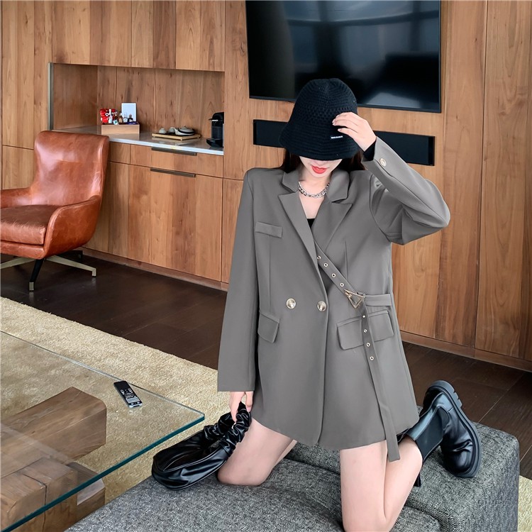 Áo Vest Blazer Thiết Kế Phong Cách Hàn Quốc Kèm Bell Cá Tính | BigBuy360 - bigbuy360.vn