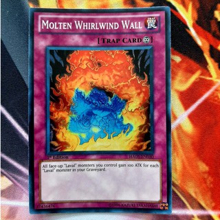 [ Đỗ Lạc Shop ] Thẻ Bài Yugioh Trap Molten Whirlwind Wall - HA05-EN030 - Super Rare