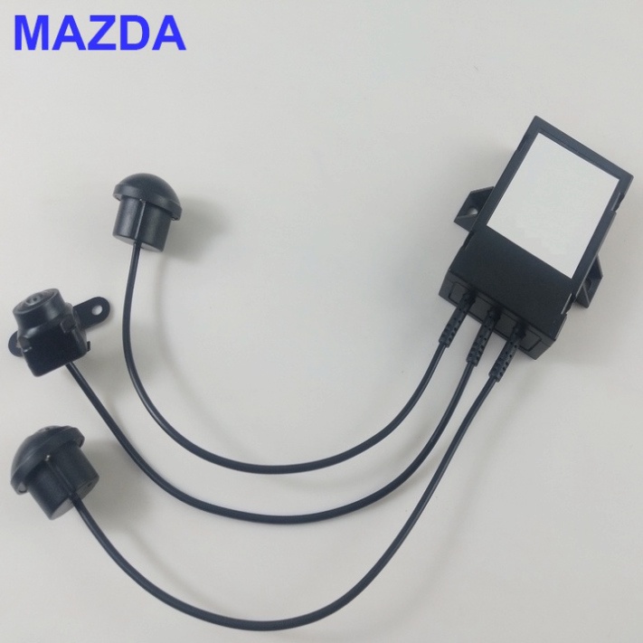 Bộ 3 camera tiến và 2 mắt cạp lề gương, lắp cho màn hình xe ô tô MAZDA. Thương hiệu cao cấp Phisung {CHÍNH HÃNG 100%}