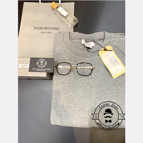 Áo nỉ chất dày Thom Browne 4 Vạch
