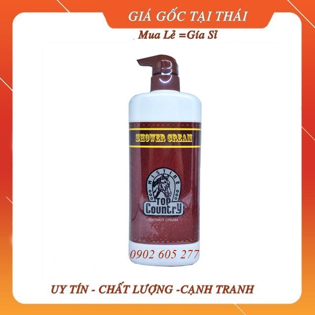 [hàng chính hãng]Sữa tắm Con Ngựa Top Country Thái Lan 500ml HÀNG LOẠI I