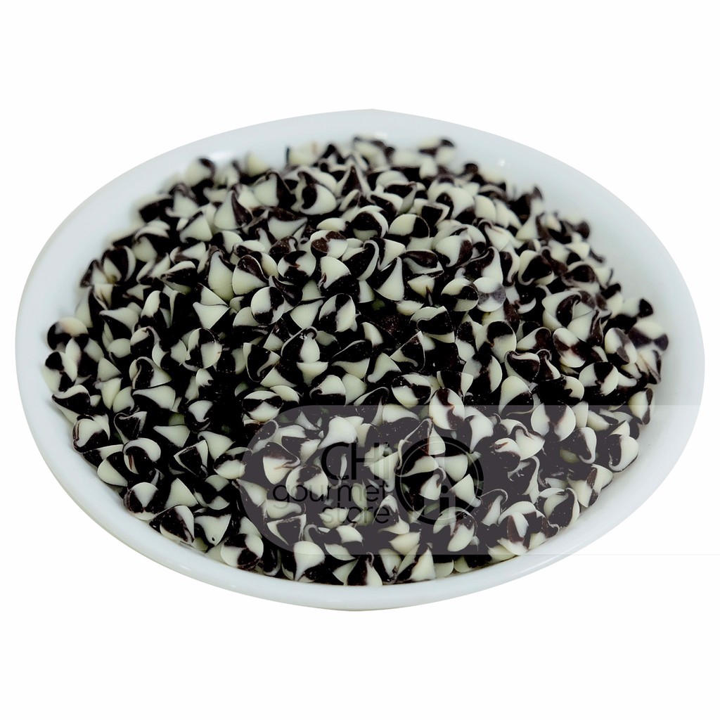 Socola chip (choco chip) đen/trắng/hai màu 100g