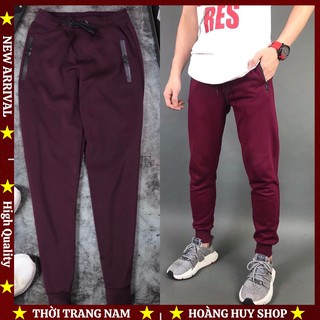 Quần Jogger Nam H&H-QT1 Quần Dài Thể Thao Trơn Tập Gym Co Dãn Cực Tốt - 5 Màu