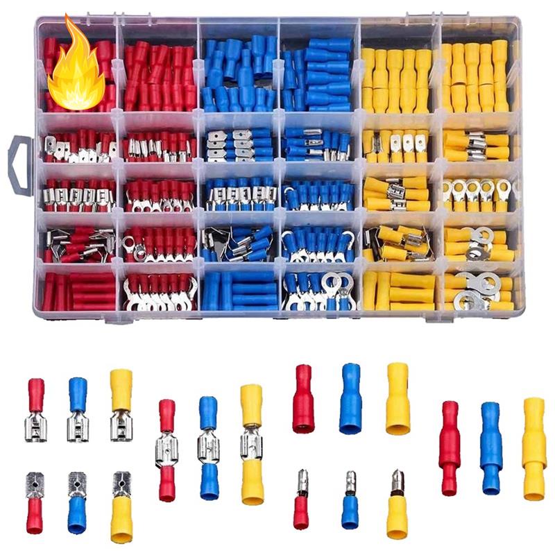 Set 480 đầu nối dây cáp cách điện