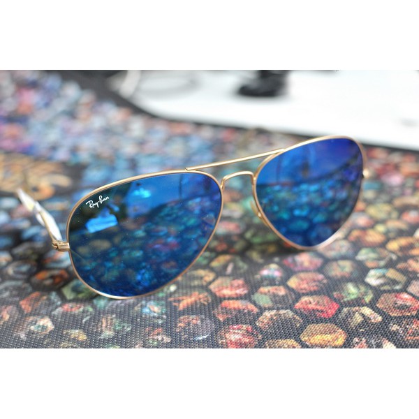 Kính mát thời trang chính hãng tráng gương RAYBAN 3025 112/17 Unisex