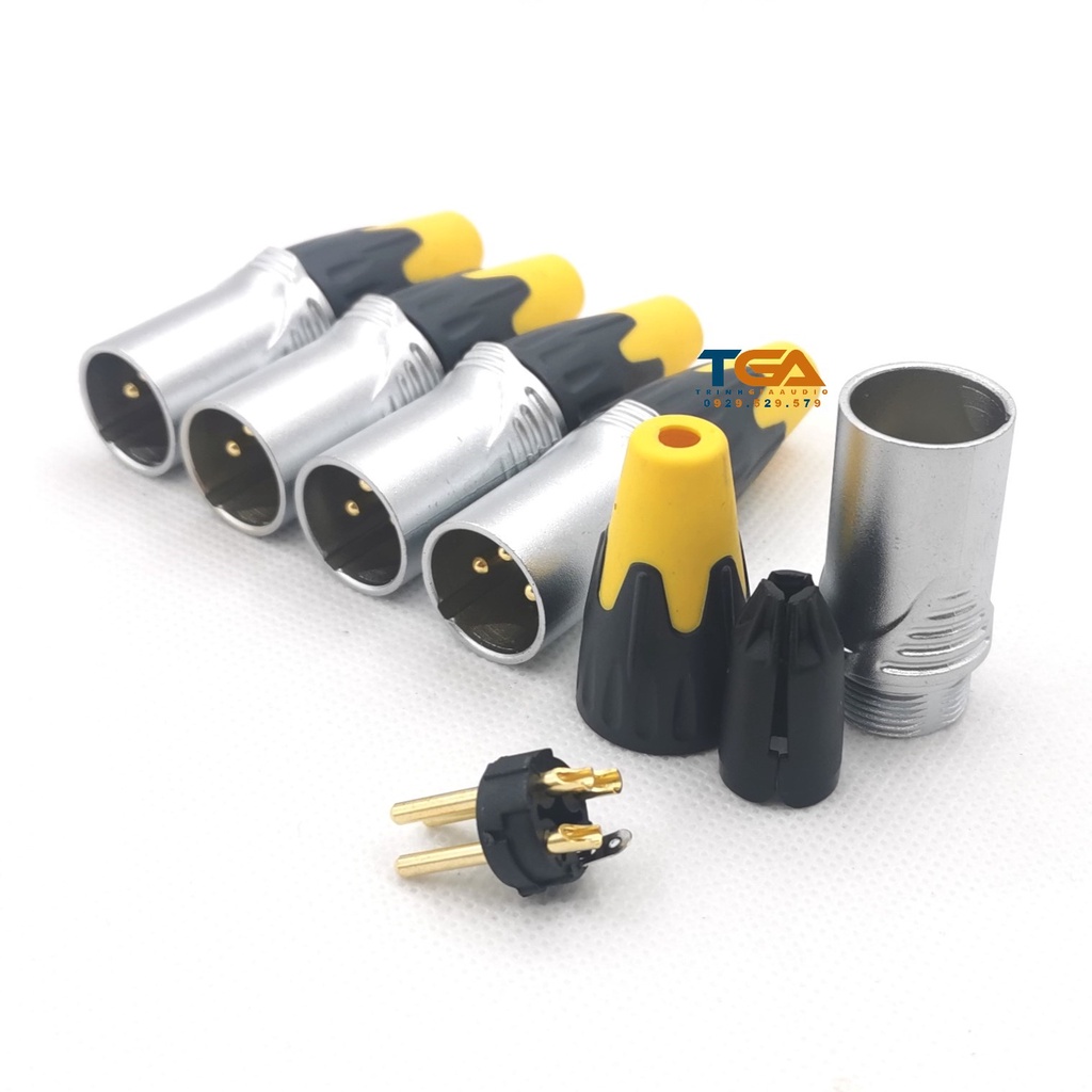 Jack rắc canon xlr cao cấp, hàng chất lượng.