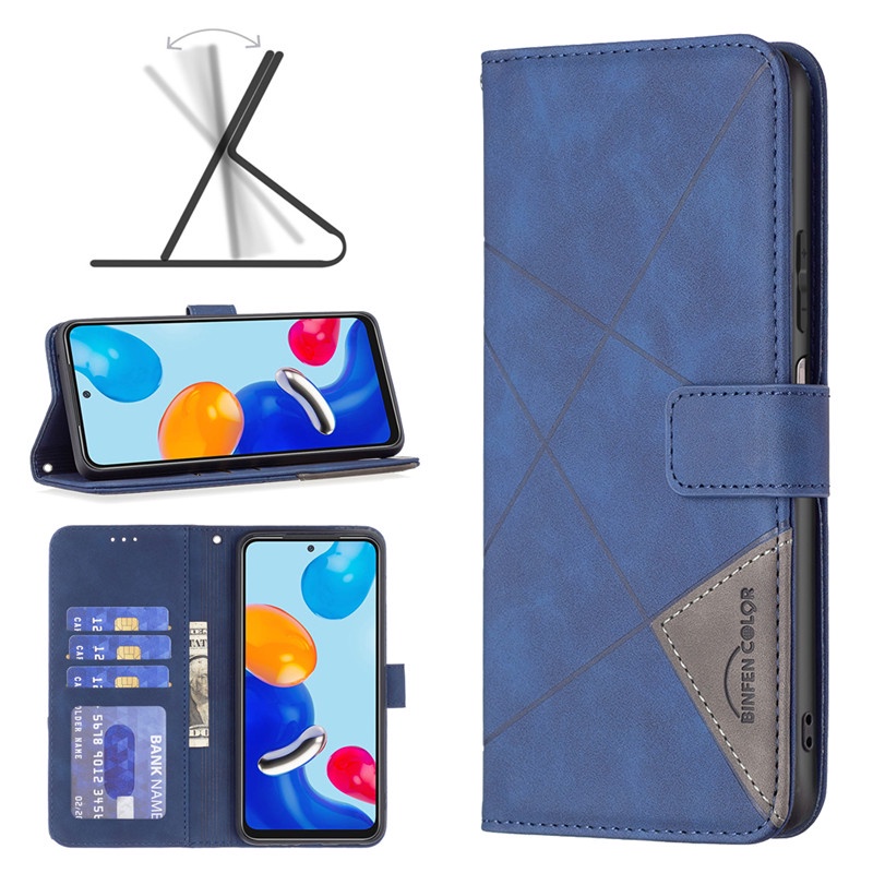 Bao Da Điện Thoại Kiểu Ví Tiền Cho Redmi Note 11 Redmi 10C Case Note 11S Note 12 pro plus Vỏ