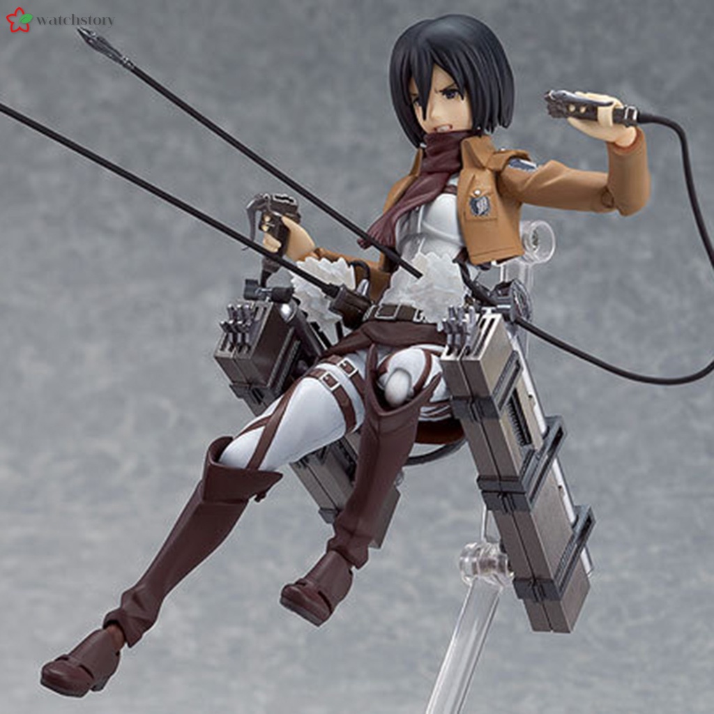Mô hình nhân vật Levi Mikasa Eren Ackerman trong Attack on Titan
