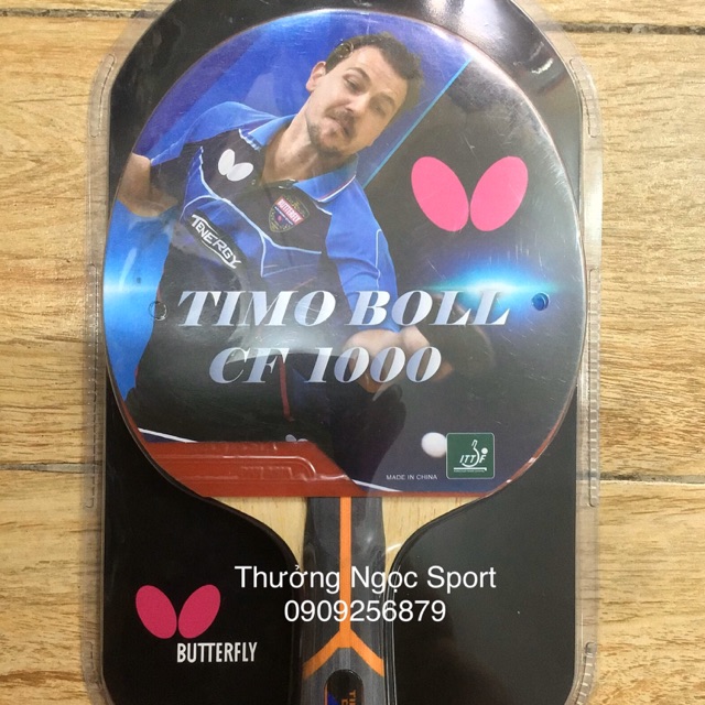 Vợt Bóng Bàn TIMO BOLL CF 1000 Của Butterfly