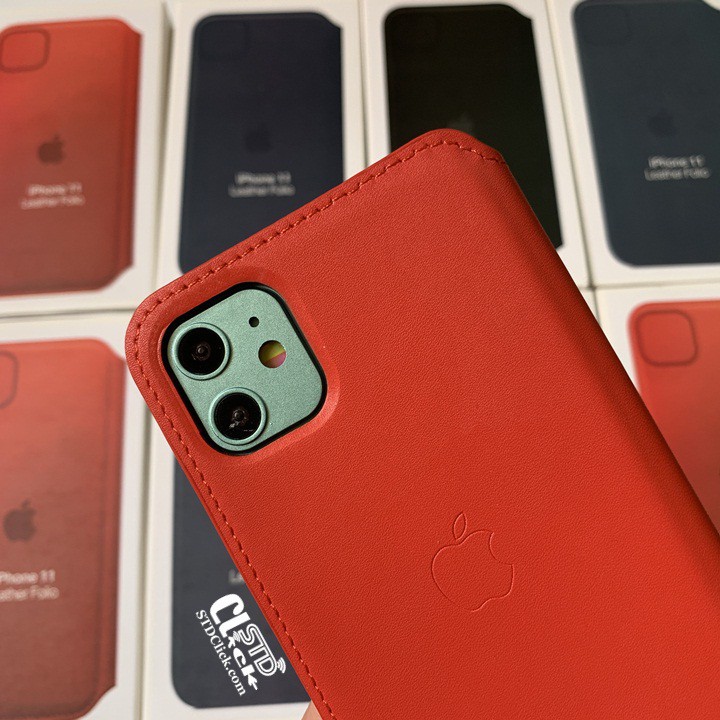 BAO DA IPHONE 11 LEATHER FOLIO HÀNG CHUẨN | BigBuy360 - bigbuy360.vn