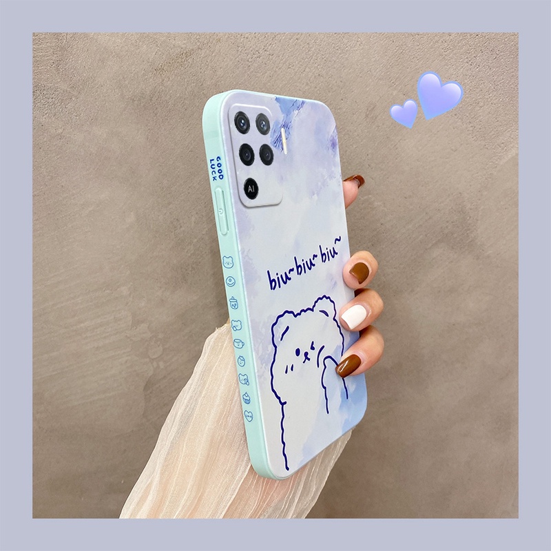 Ốp lưng OPPO A94 Ốp Lưng OPPO A94 Ốp Điện Thoại silicone Mềm Chống Rơi In Hình Tranh Sơn Dầu Cho OPPO A94