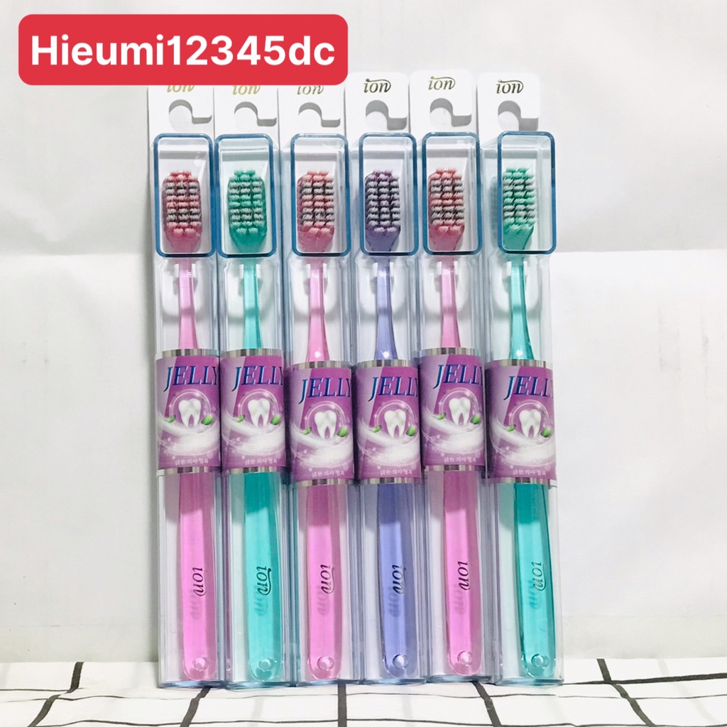 Bàn chải đánh răng Ion Nano Jelly nhập khẩu Hàn Quốc