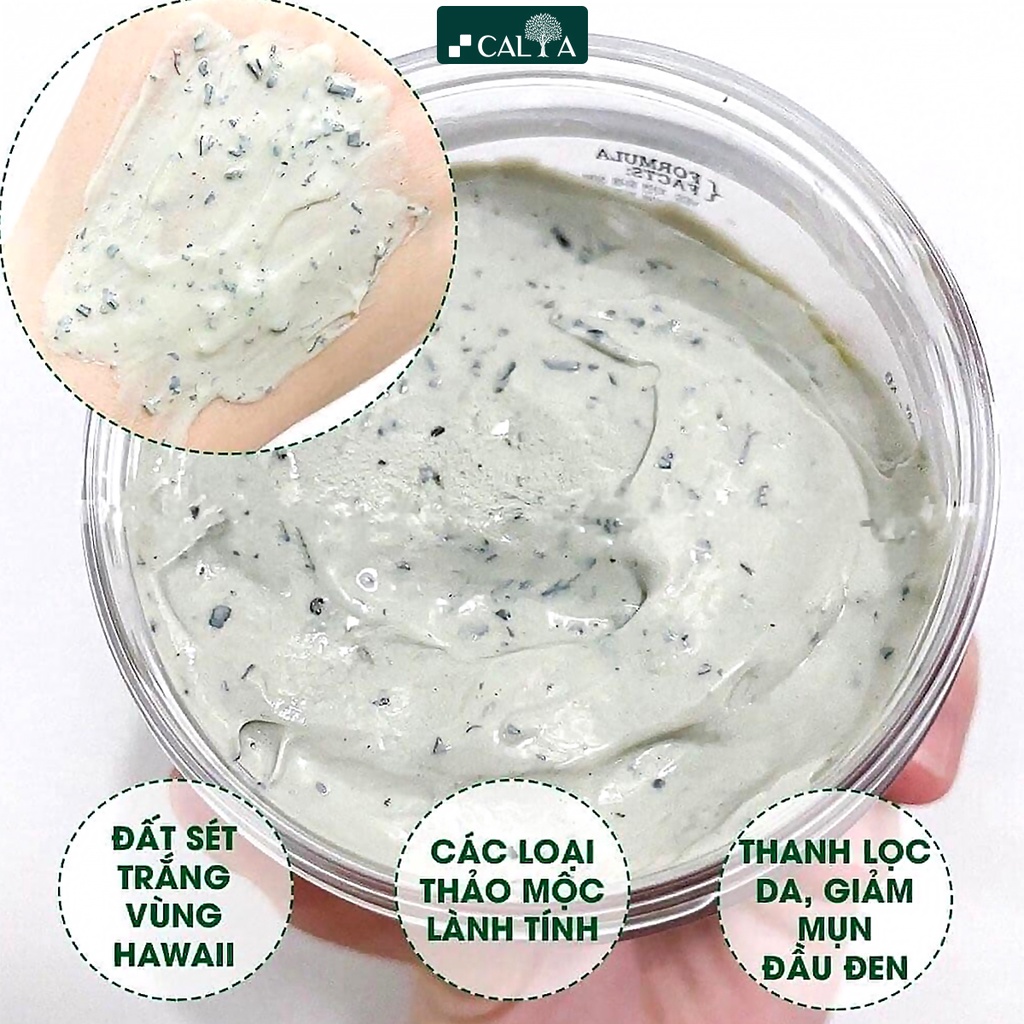 Mặt Nạ REP Đất Sét Giảm Mụn, Giảm Viêm, Sạch Dầu, Hoa Cúc Hương Thảo Hoa Hồng - RE:P Bio Fresh Mask With Real Herbs 130g