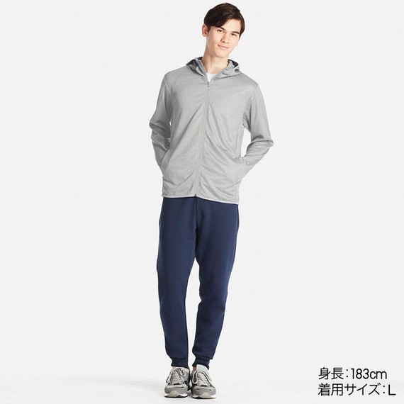 UNIQLO ÁO CHỐNG NẮNG DRY-EX (AUTH XÁCH TAY) - DRY-EX ULTRA STRETCH FULL-ZIP JACKET