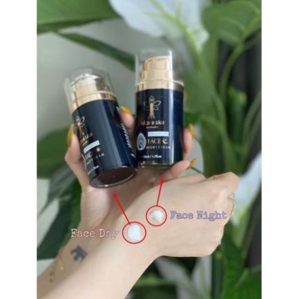 Combo Kem Ngày Đêm Bách Y Sâm Kem Dưỡng Trắng Da Ngày Đêm 2 trong 1 Bách Y Sâm (2 chai 50ml )