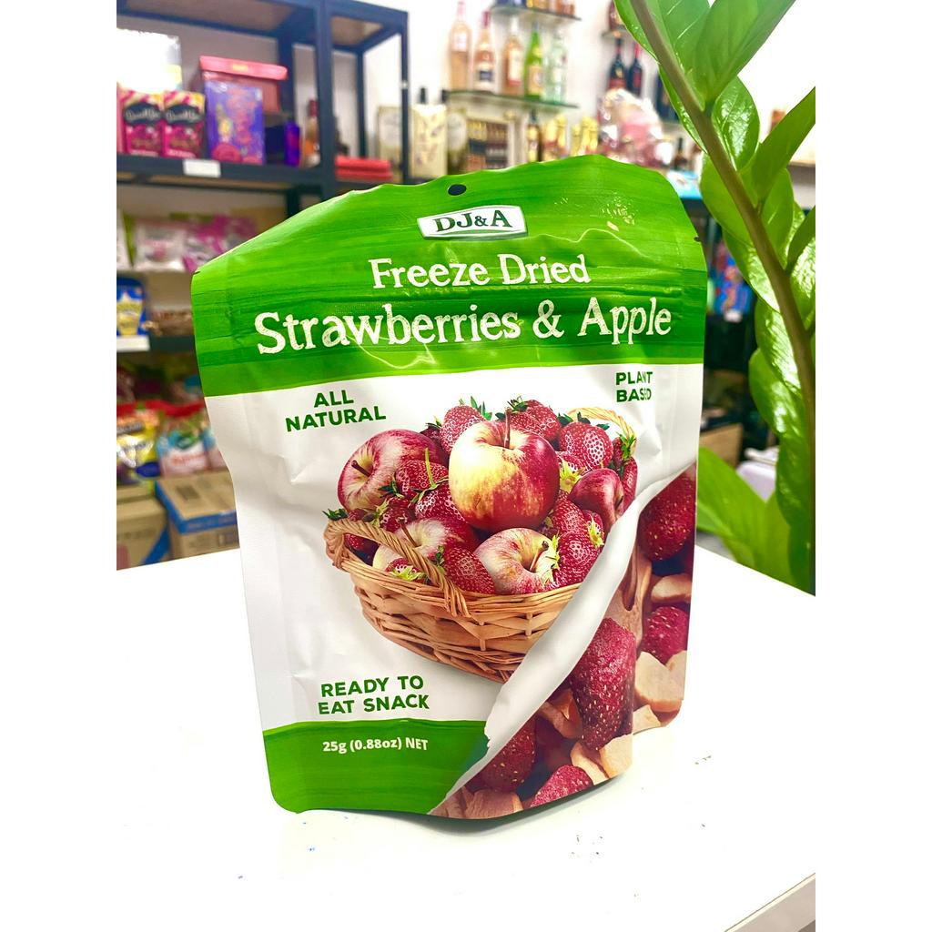 TRÁI CÂY SÂY DÒN FREEZE DRIED DJ&A 25g Úc