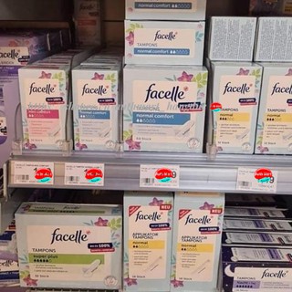 FREESHIP - Băng vệ sinh Tampon Facelle Đức đầy đủ size