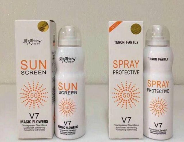 kem chống nắng V7 SUN SCREEN