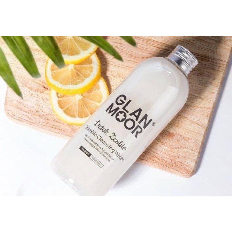 Sữa tẩy trang Glan Moor Detox Zeolite Trumble Cleansing Water