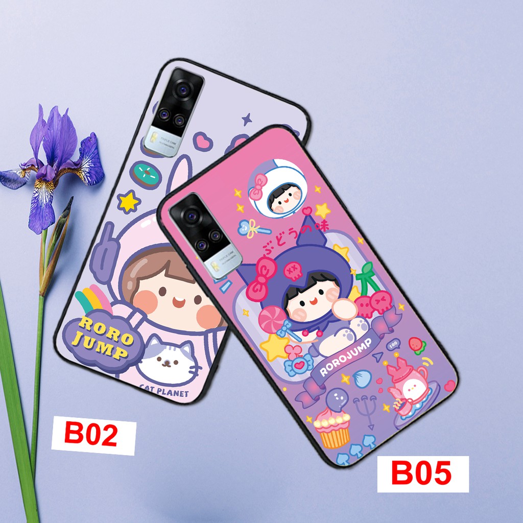 ỐP LƯNG VIVO Y51 2020 MỚI NHẤT CÔ GÁI JUMP RORO ĐẸP/HOT