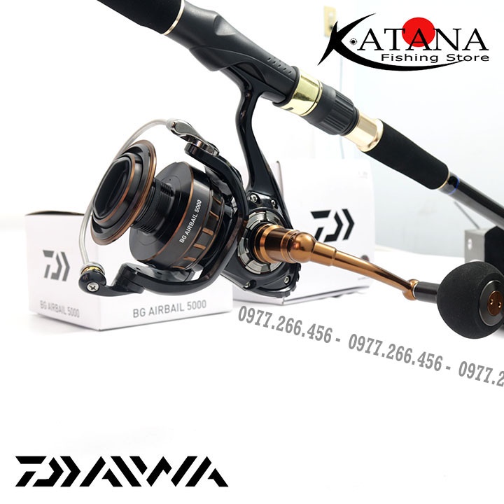 Máy Câu Bạo Lực DAIWA BG AIRBAIL - BG A 5000