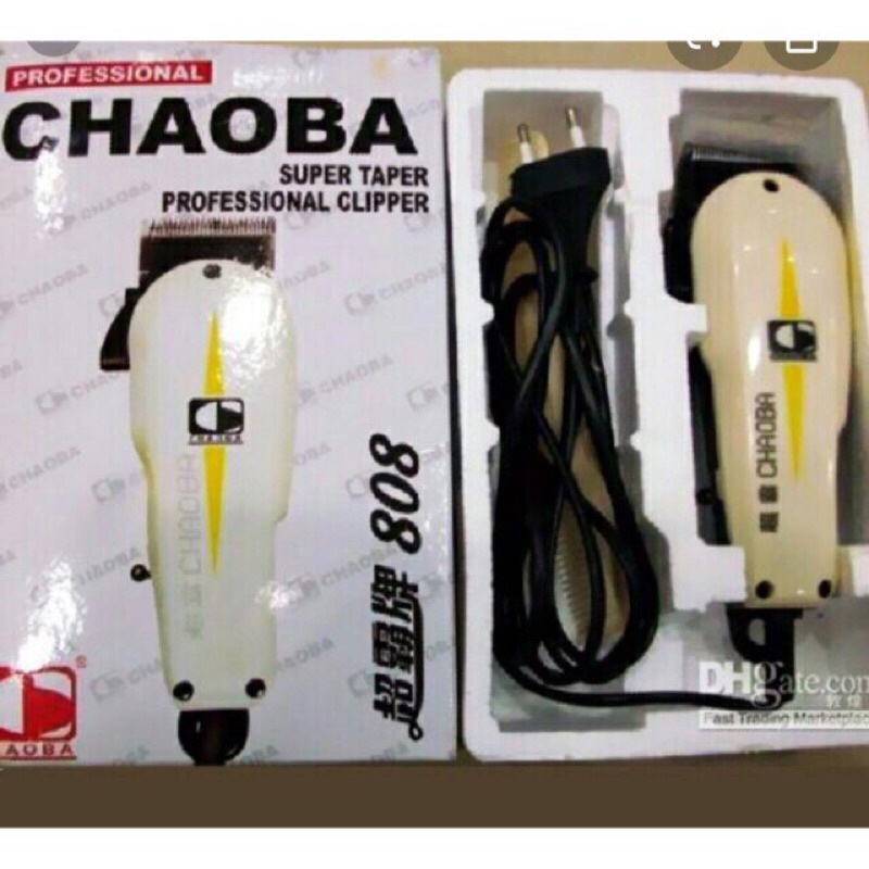 Tông đơ cắt tóc có dây- máy hớt tóc chuyên nghiệp CHAOBA -808
