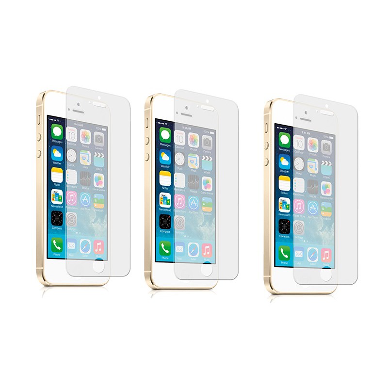 Bộ 3 kính cường lực iPhone 5,5s