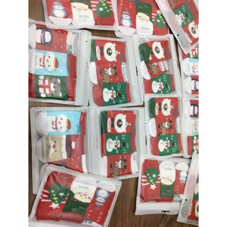 set 3 đôi tất noel