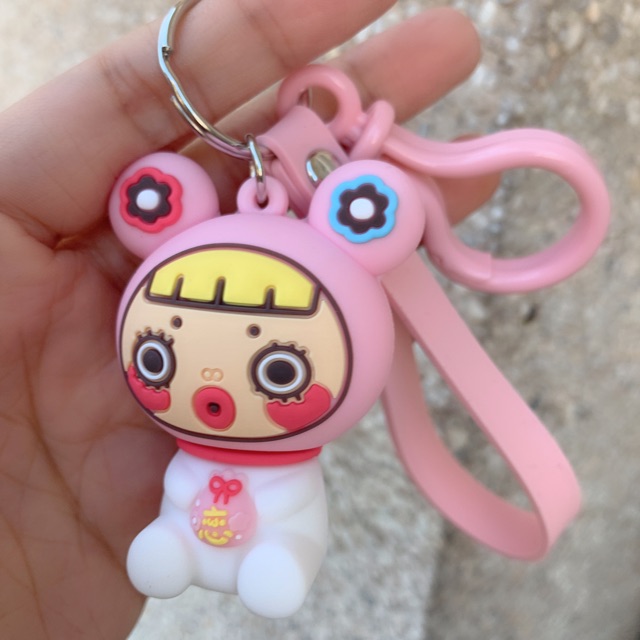 Móc Khoá Hồng baby