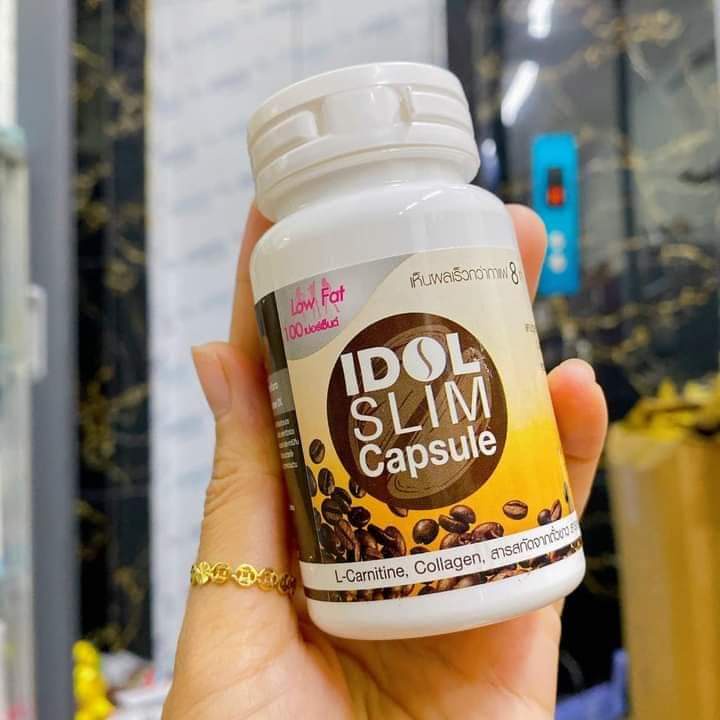 IDOL SLIM CAFE HŨ 15 VIÊN CHÍNH HÃNG_Siêu Giảm Cân Loại Mạnh