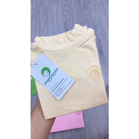 Anminaza - Áo giữ nhiệt cho bé trai bé gái vải petit hãng Anminaza