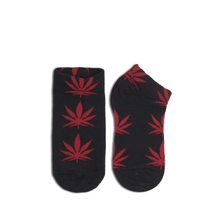 Vớ Stay Smokin Màu Đen Chất Liệu Cotton