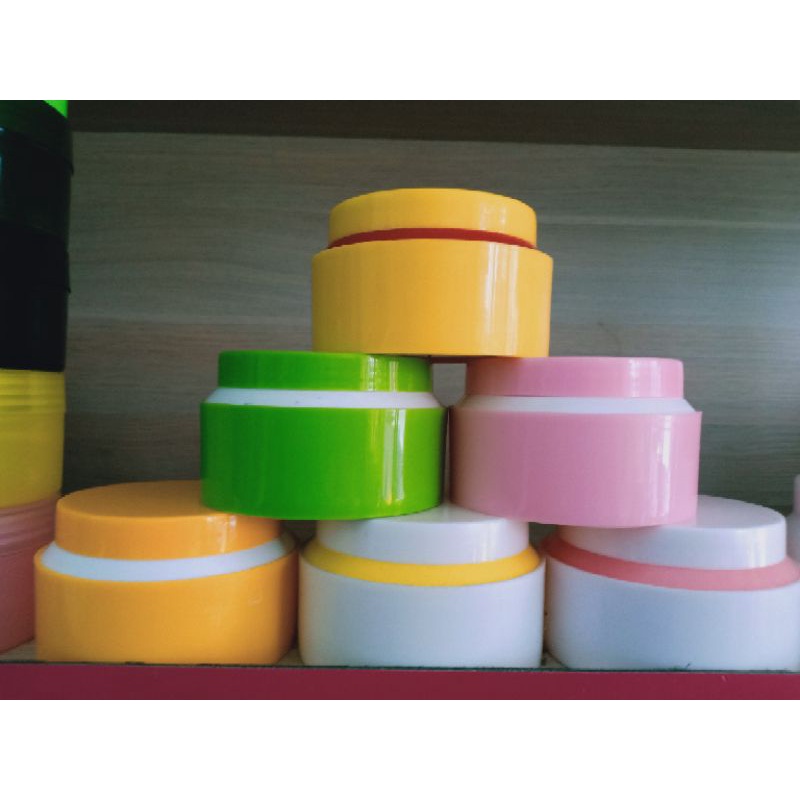 Hủ 200g cổ viền đủ màu
