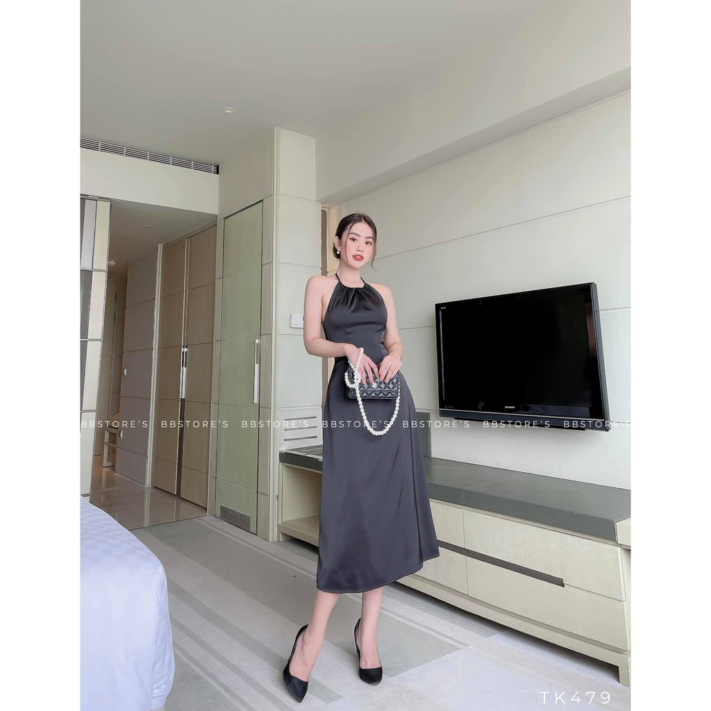 [BBSTORE'S] Đầm Cổ Yếm Fenny Dress - TK479