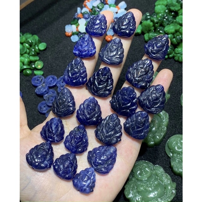 Vòng đeo tay dây cáp hồ ly chúa 9 đuôi đá lapit