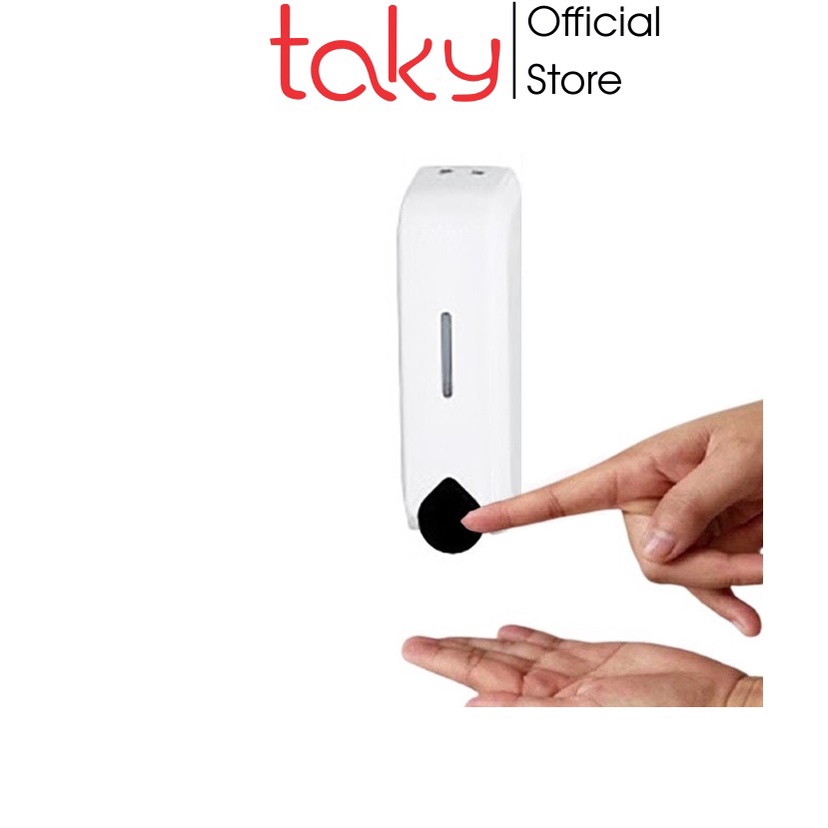Hộp Đựng Nước Xà Phòng - Taky - Treo Tường Rửa Tay, Sản Phẩm Cao Cấp, Nút Bấm Nhẹ Và Êm Ái, Kiểu Dáng Đẹp 5410