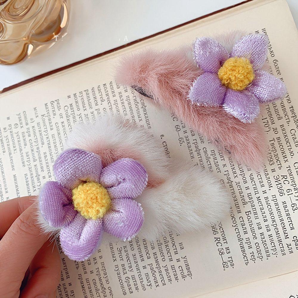 Kẹp Tóc Hình Tai Mèo Hoạt Hình Phong Cách Hàn Quốc Cho Nữ