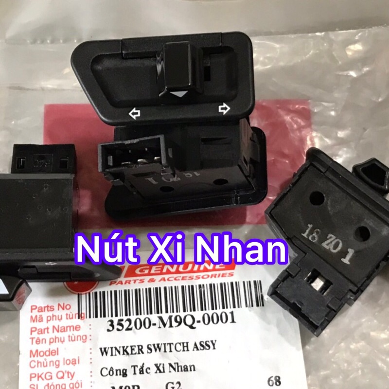 NÚT CÔNG TẮT XI NHAN : SH Ý , DYLAN , PS , AB110 [35200KVB851]