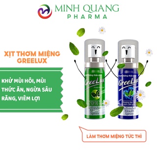 Xịt thơm miệng hương bạc hà GREELUX lọ 12ml