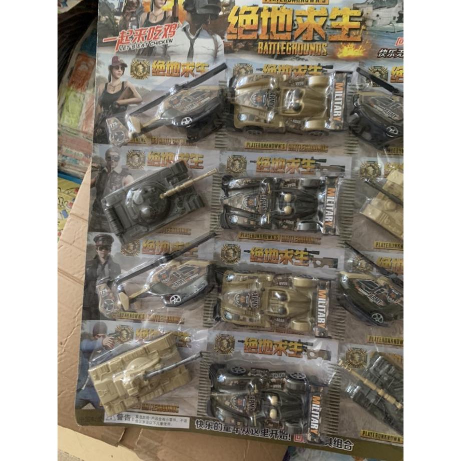 BỘ ĐỒ CHƠI XE QUÂN SỰ 3 MÓN ✔️✔️( 1 XE TĂNG+1 MÁY BAY+1 XE OTO QUÂN SƯ) hot