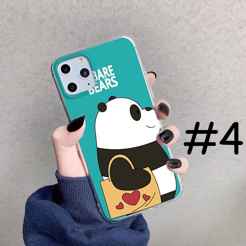 Ốp điện thoại mềm in hình gấu We Bare Bears 2 cho Vivo Y53 Y55 Y71 Y71I Y81 Y81I Y91 Y95 Y67 V5 V5S