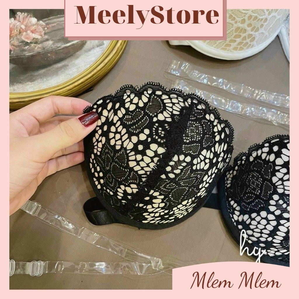 Áo Lót  Ren Cúp Ngực Chống Tụt Có Gọng Nữ Tặng Kèm Dây Trong  Nâng Ngực Mút Vừa Ôm Sát, Nâng Đẩy Ngực - R01