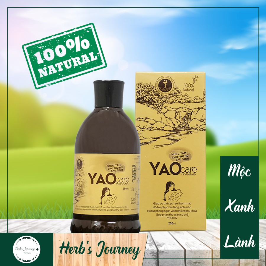 [CHÍNH HÃNG] Yaocare mama - Nước tắm thảo dược cho phụ nữ sau sinh - Dược Khoa Xanh - DK Pharma - 100% thảo mộc tự nhiên