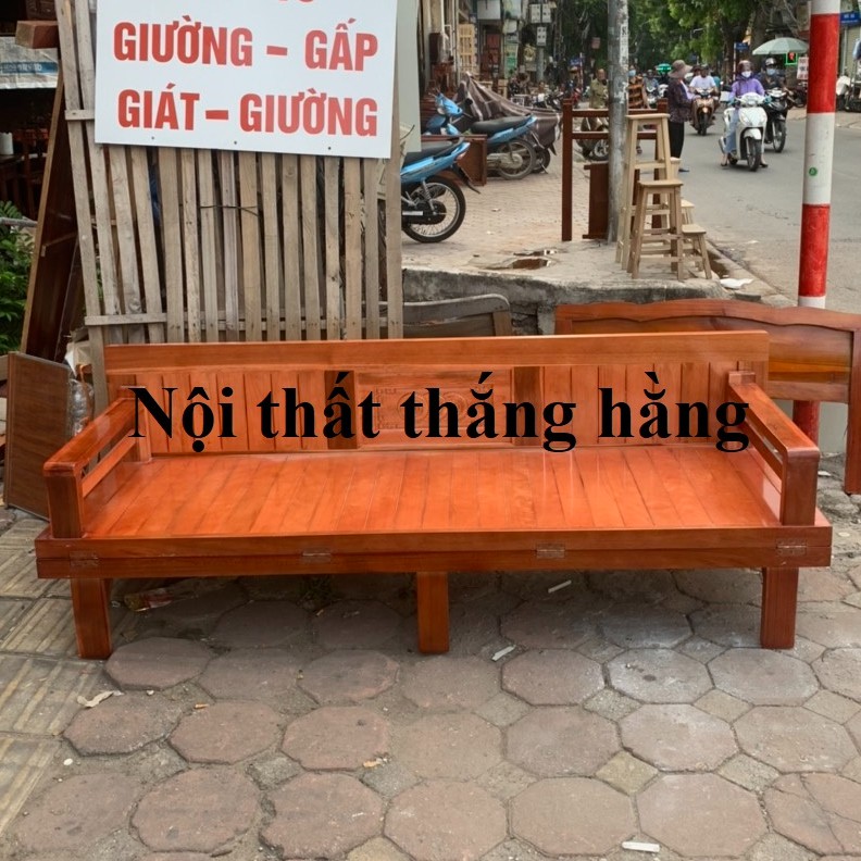Giường gấp gỗ tự nhiên