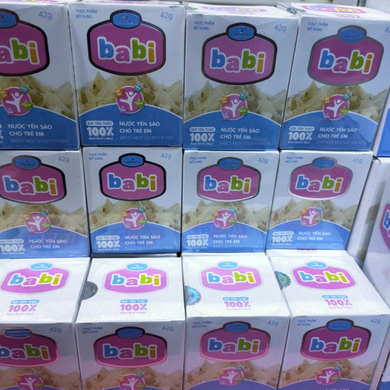 Nước yến cho trẻ em Babi NutriNest hũ 42g